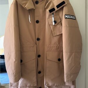 Mackage Tan Men's Jacket with tags (unused)